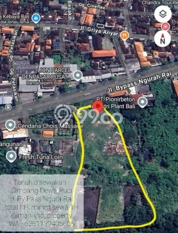 Tanah Kawasan Kuta, Luas 40000m2m², Area Potensial Tanah Kawasan Kuta, Luas 40000m2m², Area Potensial