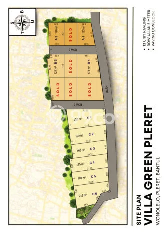 Tanah Kosong Dijual di Bantul dengan Area 128m2 Tanah Kosong Dijual di Bantul dengan Area 128m2