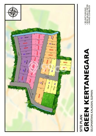 Tanah Dijual Lokasi Ngaglik, Sleman Luas 168m2 Legalitas Aman Tanah Dijual Lokasi Ngaglik, Sleman Luas 168m2 Legalitas Aman