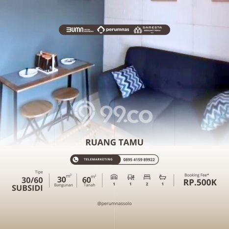 HARGA SPECIAL! Rumah Strategis di Gondangrejo, LT 60m2m² Bangunan 27m2m² HARGA SPECIAL! Rumah Strategis di Gondangrejo, LT 60m2m² Bangunan 27m2m²