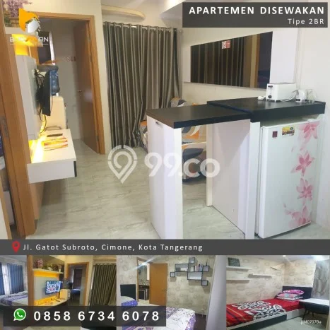 Apartemen Strategis Kawasan , 2 KT, Luas 38m2m², Best View Apartemen Strategis Kawasan , 2 KT, Luas 38m2m², Best View