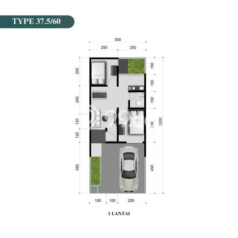 Rumah Modern Minimalis 2 Kamar Bisa Langsung Pindah di Sawangan Rumah Modern Minimalis 2 Kamar Bisa Langsung Pindah di Sawangan