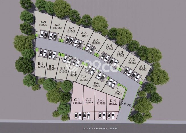 Rumah Modern Minimalis 5 Kamar Siap Huni di Ciracas Rumah Modern Minimalis 5 Kamar Siap Huni di Ciracas