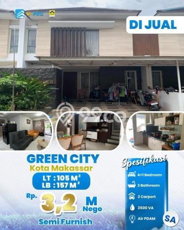Rumah Elit Modern Tanpa Renovasi di Bara-Baraya Makassar Rumah Elit Modern Tanpa Renovasi di Bara-Baraya Makassar