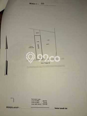 Tanah untuk Dijual di Kebon Jeruk Jakarta Barat Luas 686m2 Tanah untuk Dijual di Kebon Jeruk Jakarta Barat Luas 686m2