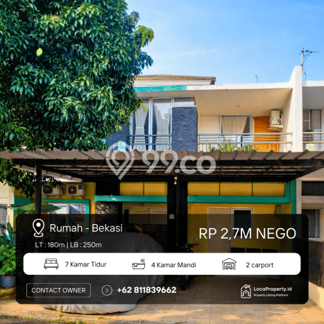 Hot Offer Hunian Mewah Ideal dan Luas di Tambun Selatan, Bekasi Hot Offer Hunian Mewah Ideal dan Luas di Tambun Selatan, Bekasi