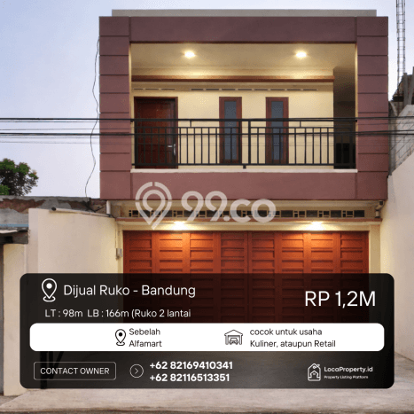 Untuk Dijual Ruko di Solokan Jeruk, Bandung Harga Penawaran Spesial Untuk Dijual Ruko di Solokan Jeruk, Bandung Harga Penawaran Spesial