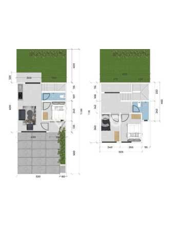 Hunian Cantik Minimalis Lb 70m2 di Pamulang, Tangerang Selatan Hunian Cantik Minimalis Lb 70m2 di Pamulang, Tangerang Selatan