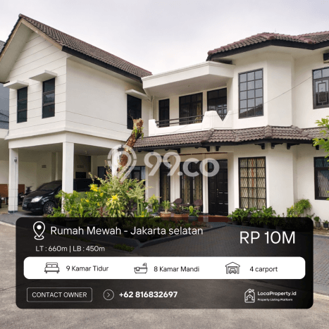 Rumah Elit LB 450m2 Siap Pakai Desain Elegan di Pondok Labu, Jakarta Selatan Rumah Elit LB 450m2 Siap Pakai Desain Elegan di Pondok Labu, Jakarta Selatan