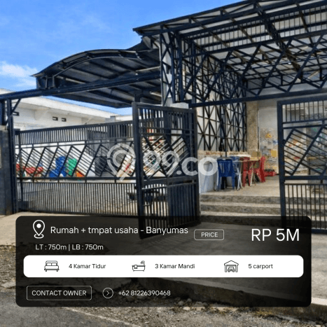 For Sale Rumah Elit Exclusive di Banyumas, Banyumas For Sale Rumah Elit Exclusive di Banyumas, Banyumas