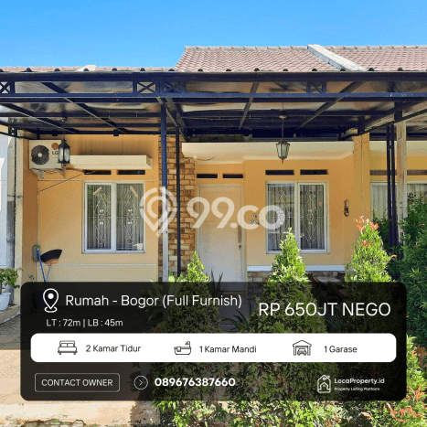 Dijual Rumah 2 Kamar Lokasi Ideal Nyaman dan Strategis di Parung Panjang Dijual Rumah 2 Kamar Lokasi Ideal Nyaman dan Strategis di Parung Panjang