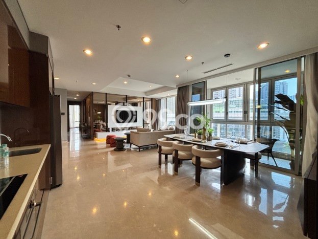 Hunian Apartemen High-Class untuk Dijual di Jakarta Selatan dengan 3 BR & 3 Kamar Mandi Hunian Apartemen High-Class untuk Dijual di Jakarta Selatan dengan 3 BR & 3 Kamar Mandi