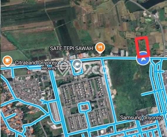 AREA FOR RENT! Tanah Kawasan Driyorejo, Luas 750m2m², Area Komersial AREA FOR RENT! Tanah Kawasan Driyorejo, Luas 750m2m², Area Komersial