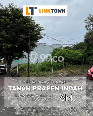 Tanah di Tenggilis Mejoyo, Surabaya Luas 500m2 Dijual Segera Tanah di Tenggilis Mejoyo, Surabaya Luas 500m2 Dijual Segera