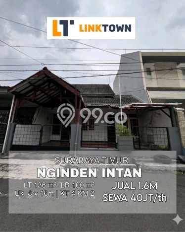 Hunian Cantik Modern Lb 100m2 di Sukolilo, Surabaya Hunian Cantik Modern Lb 100m2 di Sukolilo, Surabaya