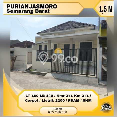 Rumah Minimalis 3 Kamar LT 160m2 di Puri Anjasmoro Rumah Minimalis 3 Kamar LT 160m2 di Puri Anjasmoro