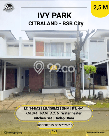 Rumah Modern Cantik 4 KT Bisa Langsung Pindah di BSB City Rumah Modern Cantik 4 KT Bisa Langsung Pindah di BSB City