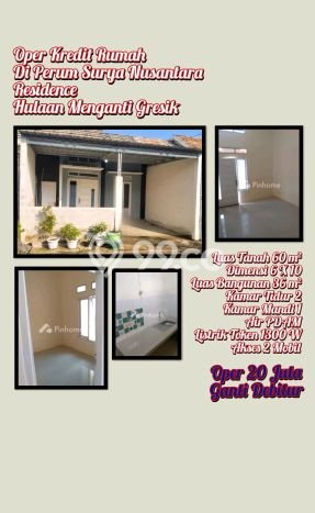 Jual Rumah Murah Meriah Menganti Punya 2 KT & LT 60m2 Jual Rumah Murah Meriah Menganti Punya 2 KT & LT 60m2