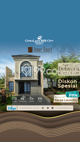 Dijual Rumah Modern 3 KT di BSB City, Semarang Dijual Rumah Modern 3 KT di BSB City, Semarang