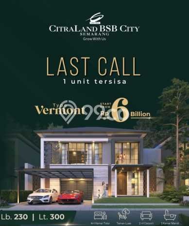 Rumah Luxury Modern Tanpa Renovasi di BSB City Semarang Rumah Luxury Modern Tanpa Renovasi di BSB City Semarang