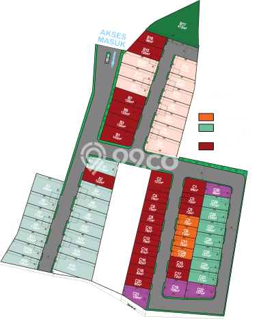 Dapatkan segera Vila Kawasan , Ukuran 137m2m², Area tenang untuk keluarga Dapatkan segera Vila Kawasan , Ukuran 137m2m², Area tenang untuk keluarga