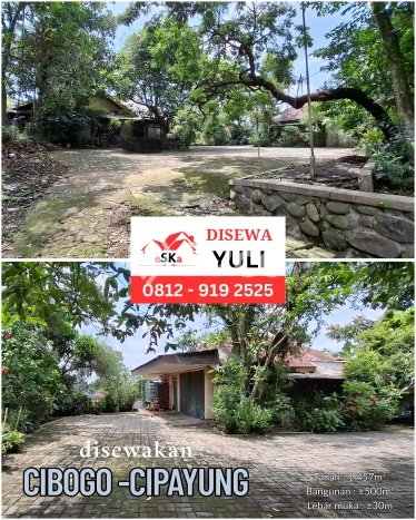 FOR RENT! Komersial di Cipayung Cocok untuk Bisnis 600m2 FOR RENT! Komersial di Cipayung Cocok untuk Bisnis 600m2