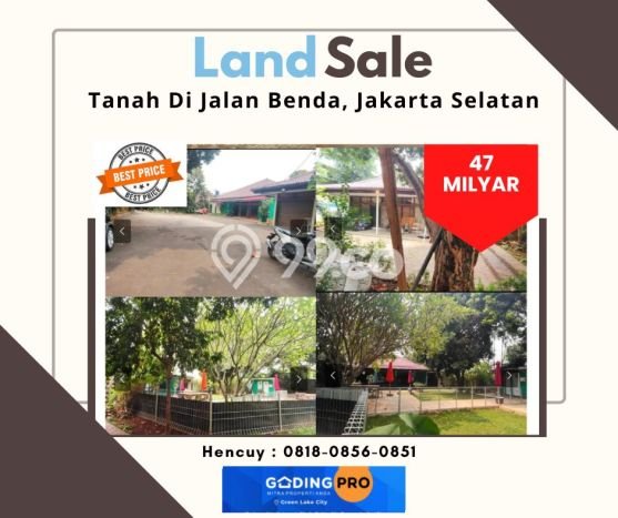Kavling Tanah di Pasar Minggu Dijual Luas 2098m2 Legalitas SHM Kavling Tanah di Pasar Minggu Dijual Luas 2098m2 Legalitas SHM