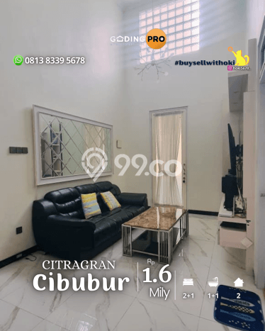 For Sale Hunian Rumah Nyaman 2 KT di Cibubur, Bogor For Sale Hunian Rumah Nyaman 2 KT di Cibubur, Bogor