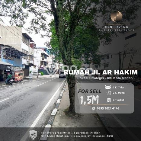 LOKASI STRATEGIS! Ruko Kawasan Medan Area, Luas 174m², Pusat Bisnis, Mainroad LOKASI STRATEGIS! Ruko Kawasan Medan Area, Luas 174m², Pusat Bisnis, Mainroad