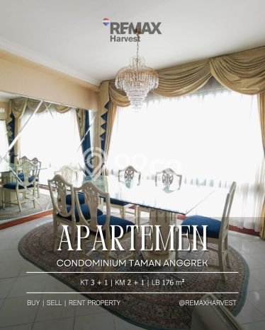 Hunian Apartemen High-Class untuk Dijual di Jakarta Barat dengan 3 BR & 2 Kamar Mandi Hunian Apartemen High-Class untuk Dijual di Jakarta Barat dengan 3 BR & 2 Kamar Mandi