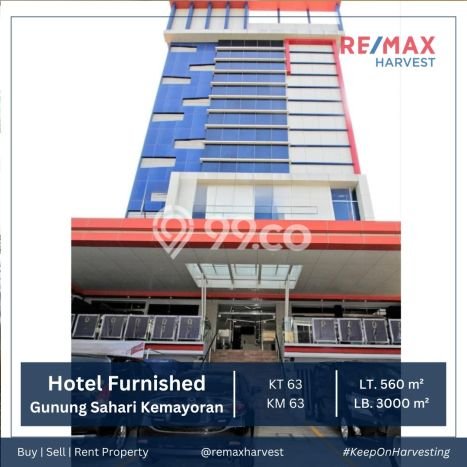 Hotel Strategis di , Luas 3000m2m², Akses Utama, Berkembang Hotel Strategis di , Luas 3000m2m², Akses Utama, Berkembang
