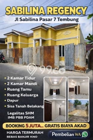 Rumah Budget Favorit Dijual di Percut Sei Tuan LT 72m2 Rumah Budget Favorit Dijual di Percut Sei Tuan LT 72m2