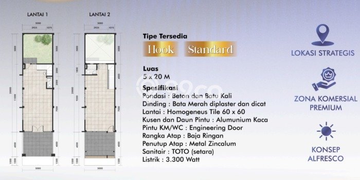 Ruko Komersial Dijual di Gondangrejo Karanganyar LT 100m2 & LB 190m2 Ruko Komersial Dijual di Gondangrejo Karanganyar LT 100m2 & LB 190m2