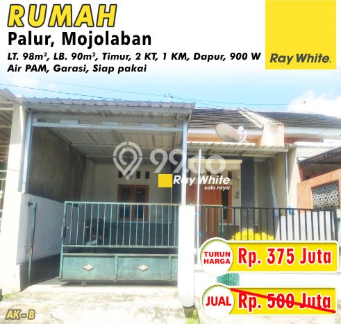 Rumah Murah Dijual Area Mojolaban, Sukoharjo Harga Rp 375 Juta Rumah Murah Dijual Area Mojolaban, Sukoharjo Harga Rp 375 Juta