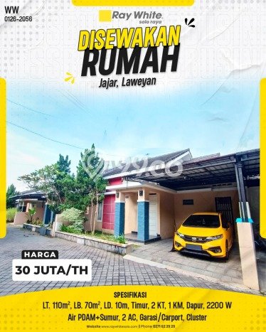 Disewakan Hunian Konsep Minimalis di Jajar Solo dengan 2 KT Disewakan Hunian Konsep Minimalis di Jajar Solo dengan 2 KT