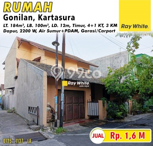 Dijual Cepat Rumah Favorit Siap Huni LB 100m2 di Kartasura, Sukoharjo Dijual Cepat Rumah Favorit Siap Huni LB 100m2 di Kartasura, Sukoharjo