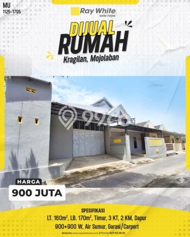 Rumah Modern Minimalis 3 Kamar Bisa Langsung Pindah di Mojolaban Rumah Modern Minimalis 3 Kamar Bisa Langsung Pindah di Mojolaban