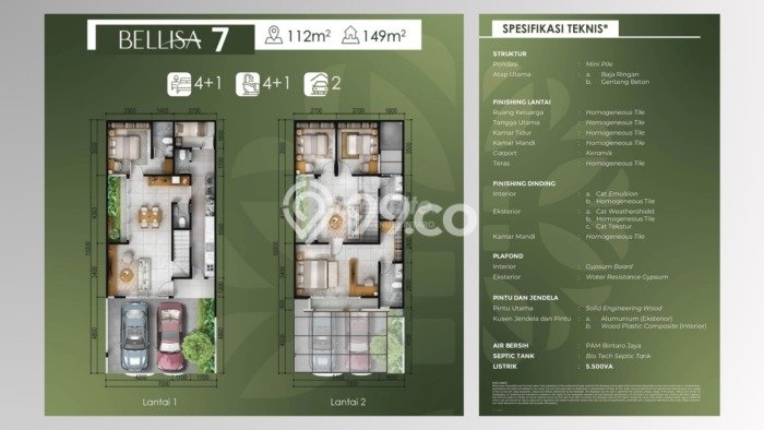Rumah Elit LB 149m2 Siap Huni Desain Elegan di Bintaro, Tangerang Selatan Rumah Elit LB 149m2 Siap Huni Desain Elegan di Bintaro, Tangerang Selatan