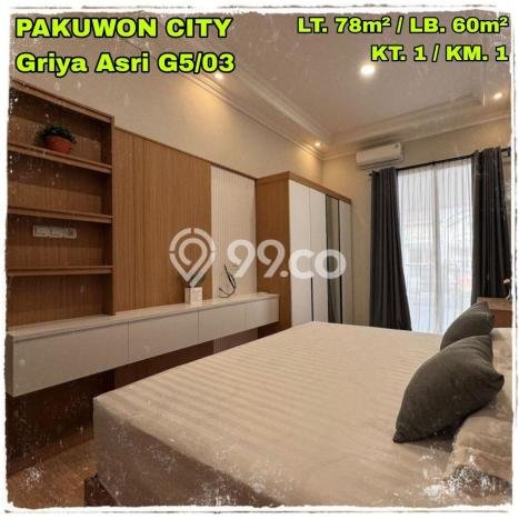 Jual Rumah Modern 1 KT di Pakuwon City, Surabaya Jual Rumah Modern 1 KT di Pakuwon City, Surabaya