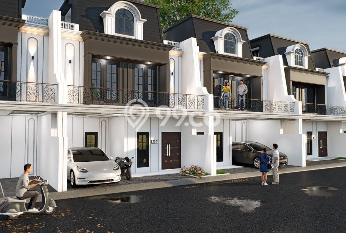 Hunian Cantik Modern Lb 90m2 di Beji, Depok Hunian Cantik Modern Lb 90m2 di Beji, Depok