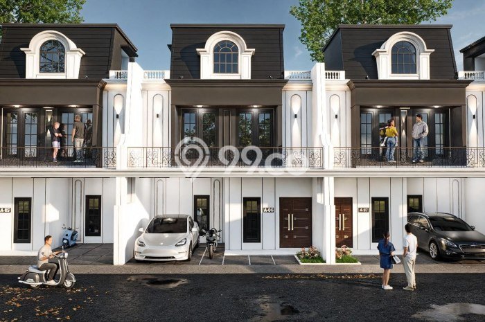 Hunian Cantik Modern Lb 90m2 di Beji, Depok Hunian Cantik Modern Lb 90m2 di Beji, Depok