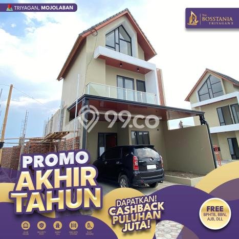 Rumah Minimalis 3 KT di Pucang Sawit Surakarta Unfurnished Rumah Minimalis 3 KT di Pucang Sawit Surakarta Unfurnished