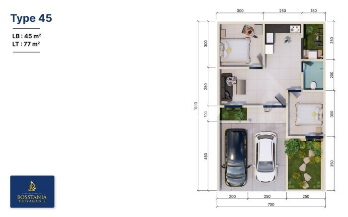 Rumah Berkualitas Jebres, Surakarta, Luas 84m2m² LB 45m2m² Rumah Berkualitas Jebres, Surakarta, Luas 84m2m² LB 45m2m²