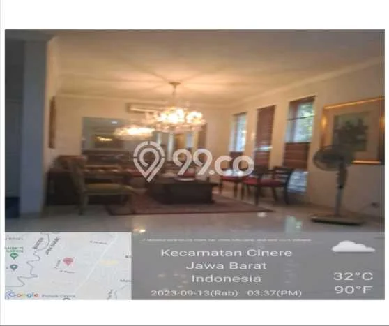 Rumah Modern Cantik 0 Kamar Bisa Langsung Pindah di Cinere Rumah Modern Cantik 0 Kamar Bisa Langsung Pindah di Cinere