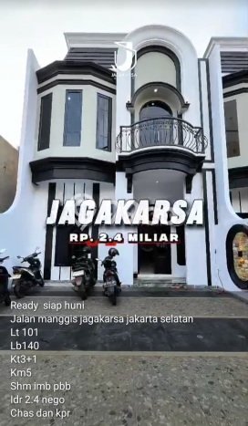 Rumah Strategis Minimalis Lb 140m2 di Jagakarsa, Jakarta Selatan Rumah Strategis Minimalis Lb 140m2 di Jagakarsa, Jakarta Selatan