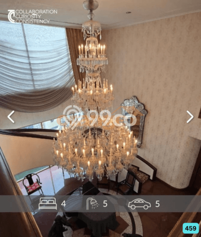 Ready to Use! Luxury House LT 1323m2 Desain Elegan di Simprug Ready to Use! Luxury House LT 1323m2 Desain Elegan di Simprug