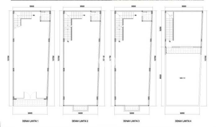Ruko Dijual di Prime Area Depok Luas 153m2 Ruko Dijual di Prime Area Depok Luas 153m2