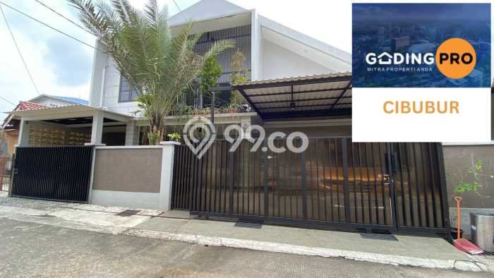 Rumah Minimalis 4 KT di Cibubur Bekasi Full Furnished Rumah Minimalis 4 KT di Cibubur Bekasi Full Furnished