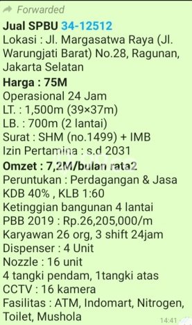 Komersial Dijual di Jakarta Selatan LT 1500m2 & LB 700m2 Lokasi Terbaik! Komersial Dijual di Jakarta Selatan LT 1500m2 & LB 700m2 Lokasi Terbaik!