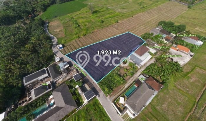 Tanah Kavling Dijual di Tabanan dengan Spesifikasi 1923m2 Tanah Kavling Dijual di Tabanan dengan Spesifikasi 1923m2